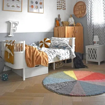 Lorena Canals Woolable Rug Abstract In Multi