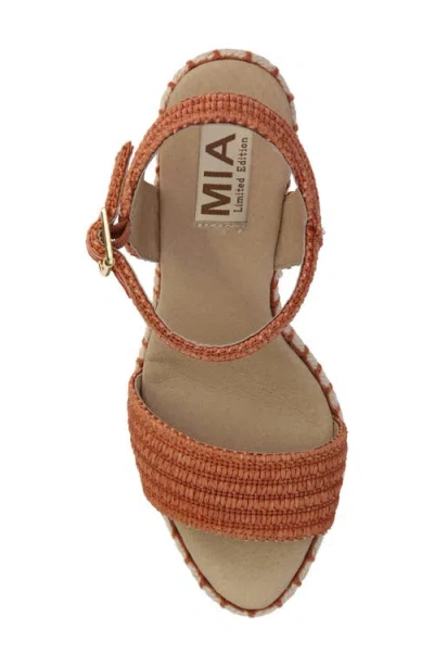 Mia Milazzo Platform Wedge In Multi