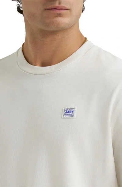 Lee Logo Patch T-shirt In Neutral