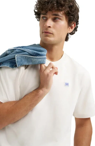 Lee Logo Patch T-shirt In Neutral