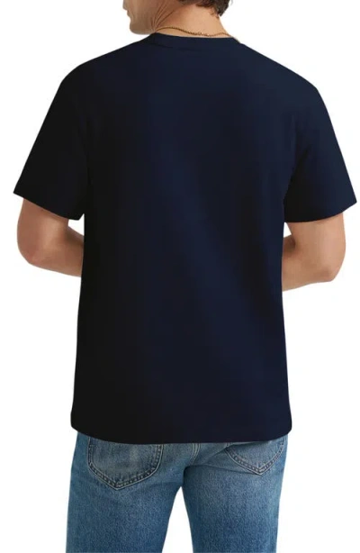 Lee Logo Patch T-shirt In Blue