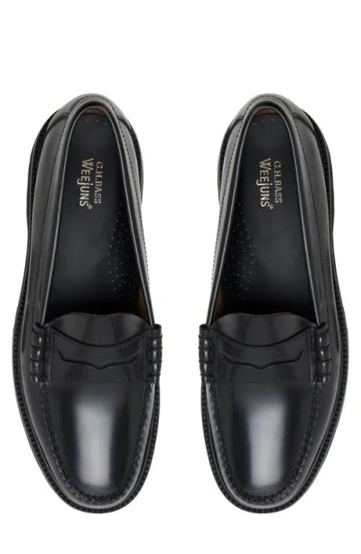 G.h.bass X Reigning Champ Larson Weejuns Loafer In Black