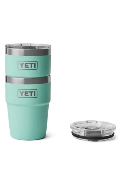 Yeti Rambler 16-ounce Stackable Cup In Blue