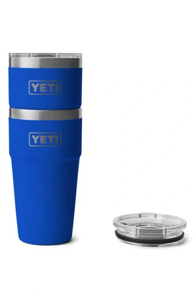 Yeti Rambler 20-ounce Stackable Cup In Blue