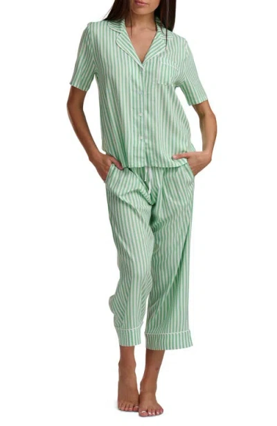 Splendid Notch Collar Pajamas In Multi