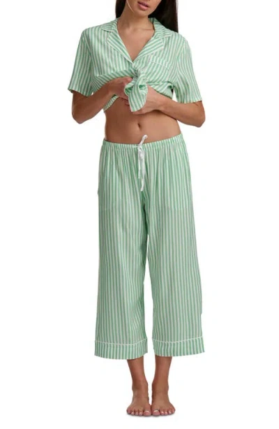 Splendid Notch Collar Pajamas In Multi