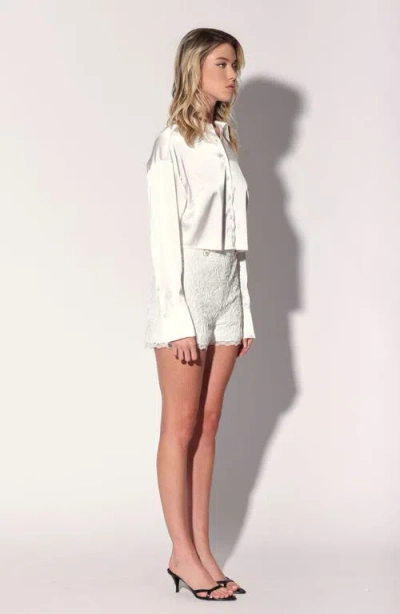 Walter Baker Ashley Short In White