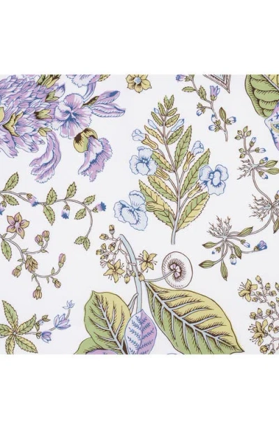 Matouk Pomegranate Flat Sheet In Purple