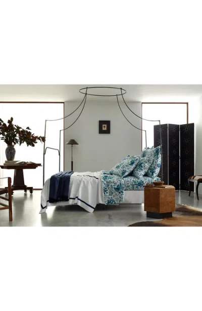 Matouk Pomegranate Flat Sheet In Purple