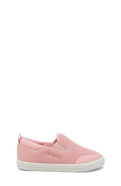 Stonz Kids' Skipperz Slip-on Sneaker In Pink