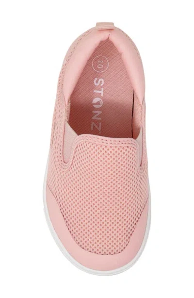 Stonz Kids' Skipperz Slip-on Sneaker In Pink