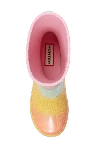 Hunter Kids' First Starcloud Waterproof Rain Boot In Multi