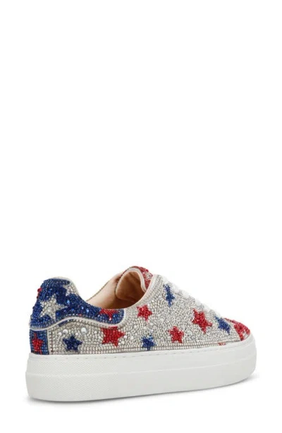 Betsey Johnson Sidny Platform Sneaker In Multi