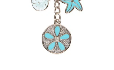 Beachcombers Sand Dollar Keychain In Blue