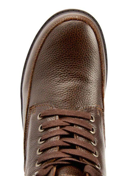 Kingsize Zip-up Work Boots In Brown