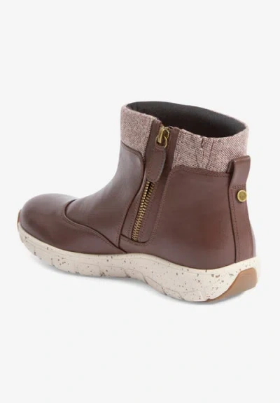 Comfortview The Cassiopeia Bootie In Brown
