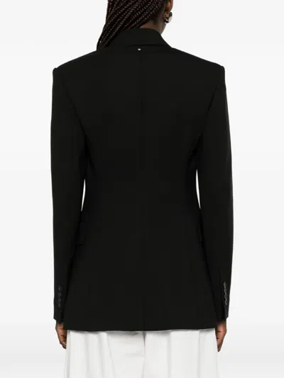 Max Mara Cosetta Buttoned Blazer In Blue