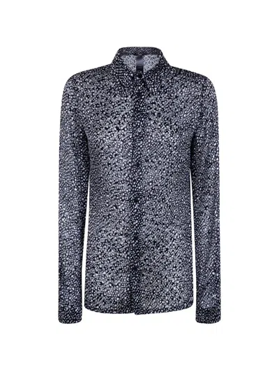 Sapio Devoree Fancy Set Shirt In Blue