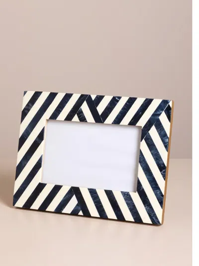 Cu I Seeyou Fun Striped Picture Frame In Multi