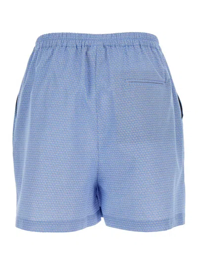 Merci Blue Shorts In Blue