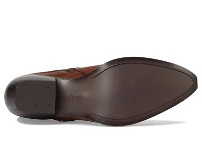 Frye Sacha Strap Bootie In Brown