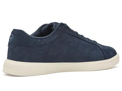 Peter Millar Drift Classic Nubuck Sneaker In Blue