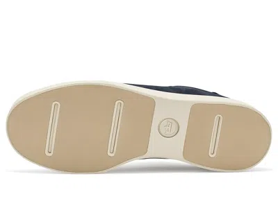 Peter Millar Drift Classic Nubuck Sneaker In Blue