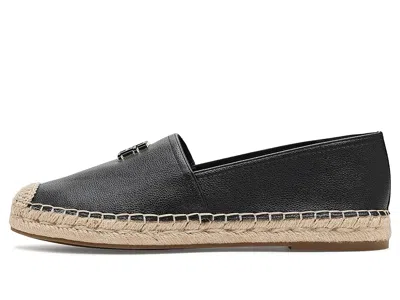 Tommy Hilfiger Th Monogram Leather Espadrille In Gray
