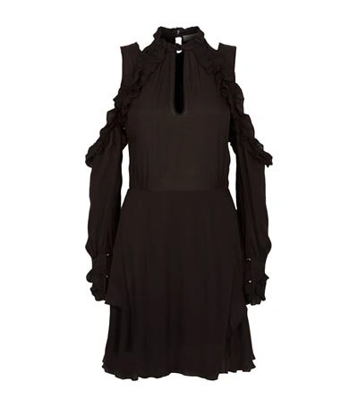 Shop Iro Hanie Off-shoulder Ruffle Dress