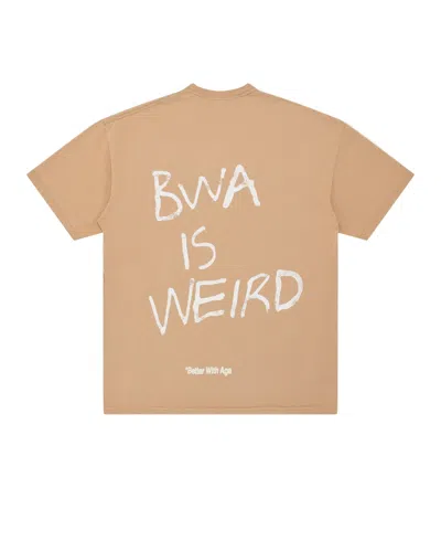 Better With Age Angus Tee In Brown