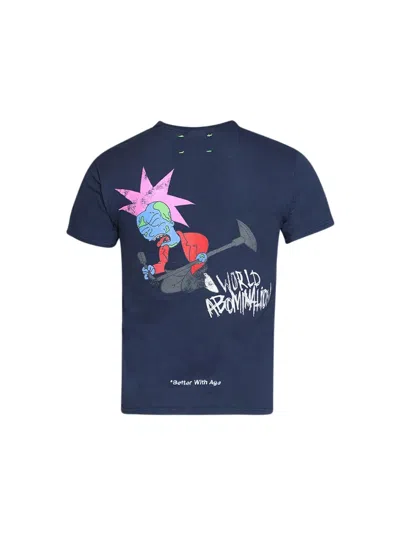 Better With Age Buck Tee In Blue