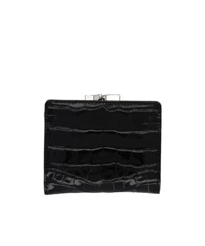 Vivienne Westwood Textured Fold Wallet In Pattern