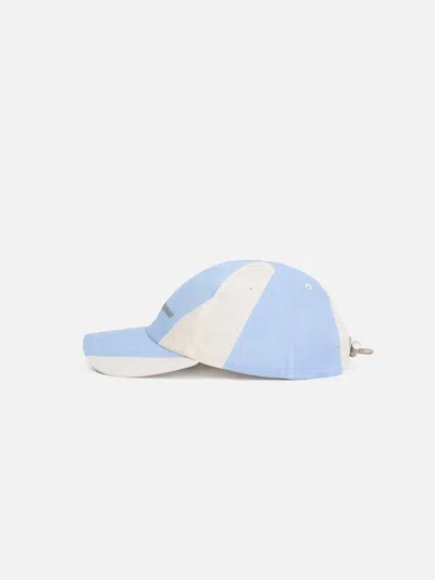 Jacquemus Baluchon Logo-embroidered Baseball Cap In Orange