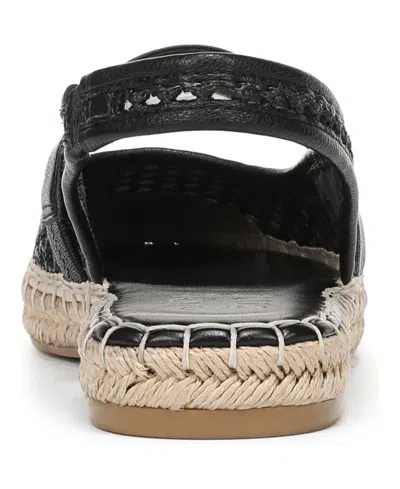 Naturalizer Jolie Slingback Espadrille Flat In Animal Print
