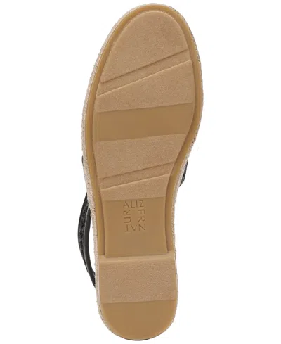 Naturalizer Jolie Slingback Espadrille Flat In Animal Print