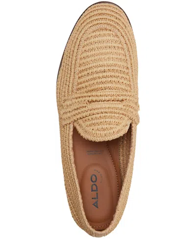 Aldo Oceanwind Woven Penny Loafer In Brown