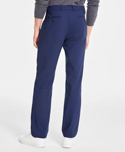 Alfani Men's Tech Pants, Created For Macy's In Blue