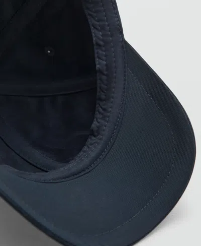 Mango Men's Plain Cotton Hat In Pattern