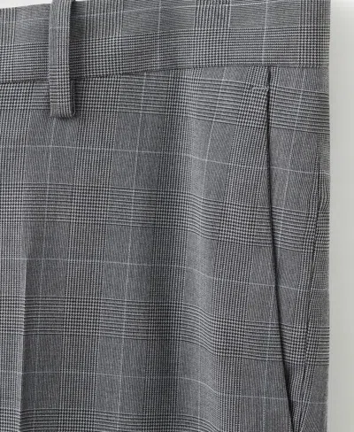 Mango London Regular-fit Pants In Gray