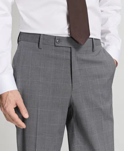 Mango London Regular-fit Pants In Gray