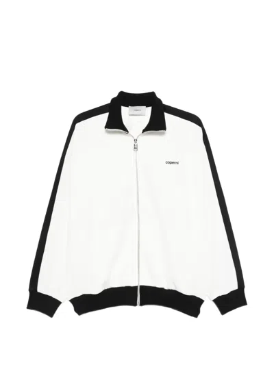 Coperni Oversized Track Jacket White In White