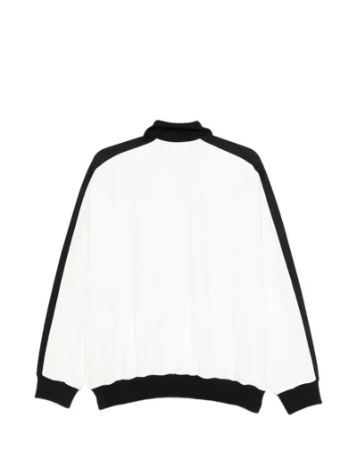 Coperni Oversized Track Jacket White In White
