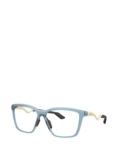 Oakley Enigma Mass Rectangle-frame Glasses In Blue