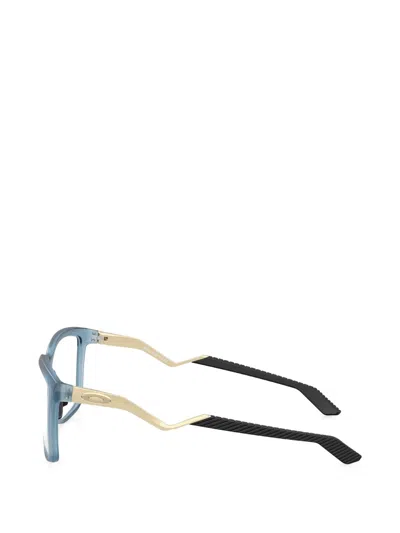 Oakley Enigma Mass Rectangle-frame Glasses In Blue
