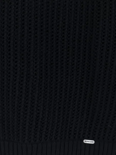 Represent Cotton Blend T-shirt In Black