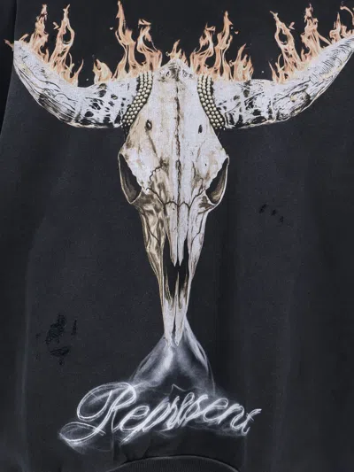 Represent Cotton Sweatshirt In Black