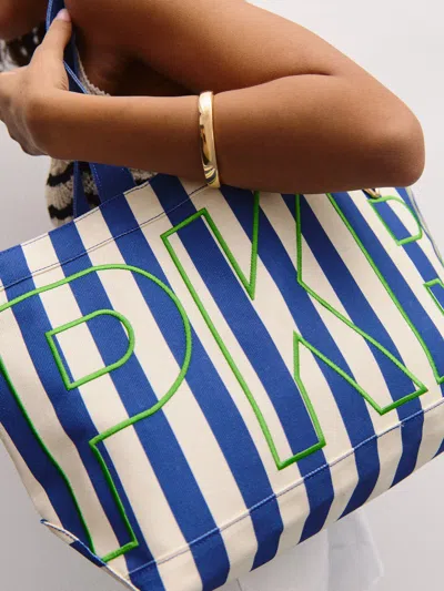 Baublebar Striped Custom Alpha Tote In Multi