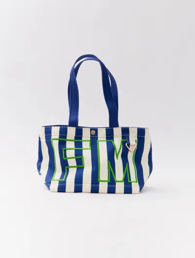 Baublebar Striped Custom Alpha Tote In Multi