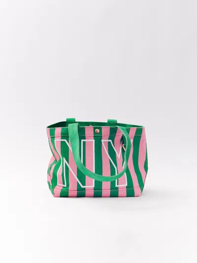Baublebar Striped Custom Alpha Tote In Multi