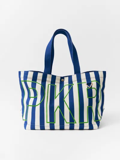 Baublebar Striped Custom Alpha Tote In Multi